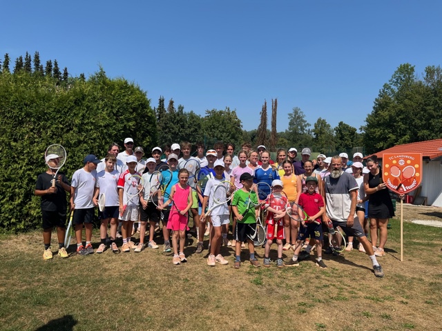 Sommer-Ferien-Tennis-Camps beim TC Landsberg begeistern den Nachwuchs